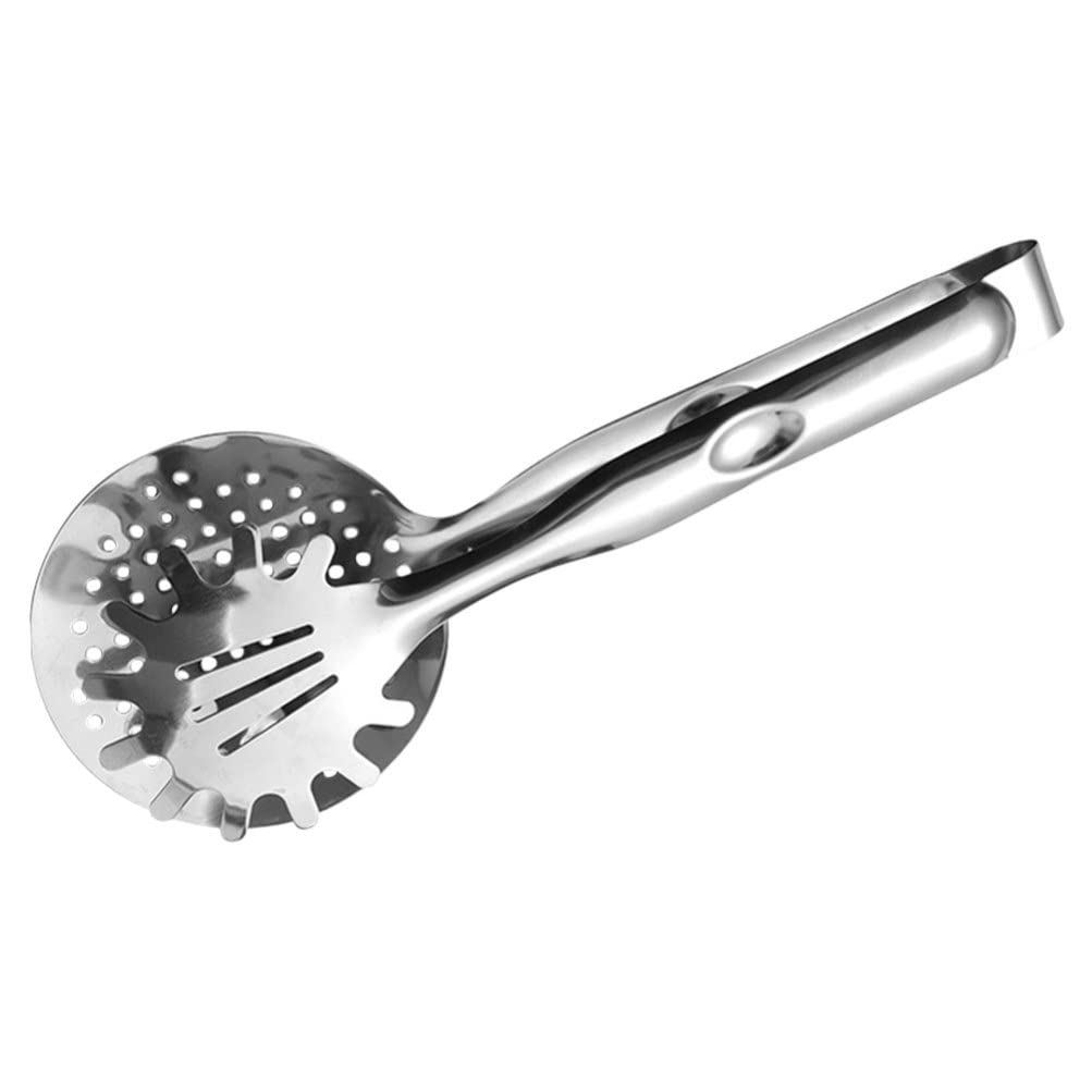 SHERCHPRY Oil Filter Spoon Clip Food Strainer Clamp Kitchen Cooking Tong Steak Draining Clip Frying Oil Filter Clamp