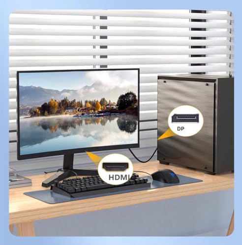 Cable DisplayPort a HDMI 4K para conectar tu portátil a un proyector con nitidez 3