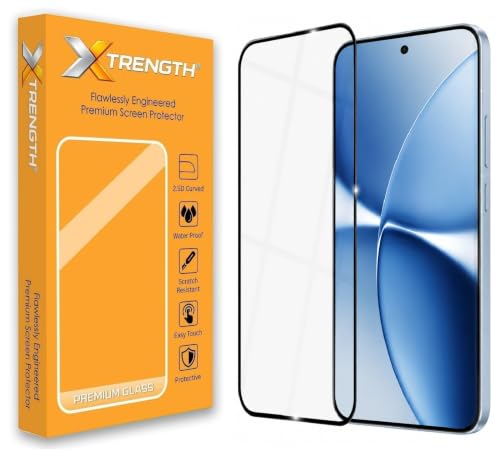 Image of Tempered Glass for Poco X8 Pro and Redmi Turbo 5 (6.3 Inch) with Installation Kit | 9H Edge to Edge Screen Protector | Anti Scratch