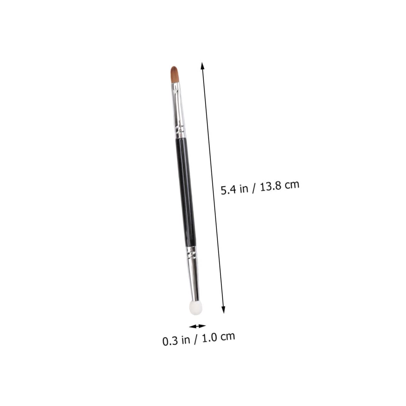 MUCKLILY Mask Brushes for Facials Makeup Double-sided Concealer Brush Lightweight for Portable Use