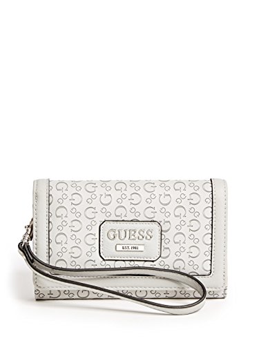 GUESS Women's Bridgewater Logo Tech Wristlet GUESS Women's Bridgewater Logo Tech Wristlet