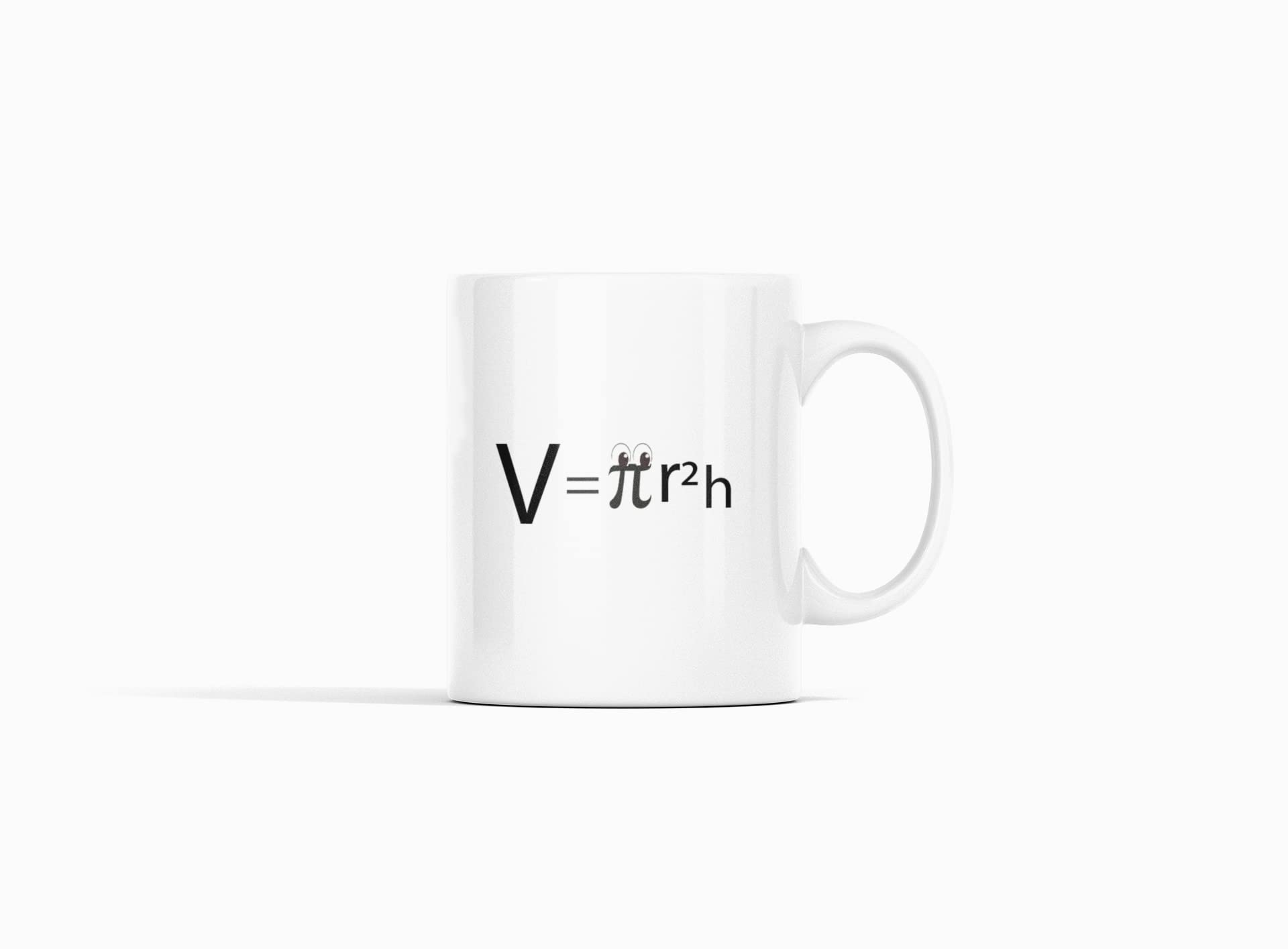 Classy Creation V=πR2h - Printed Coffee Mugs for Mathematics Lover