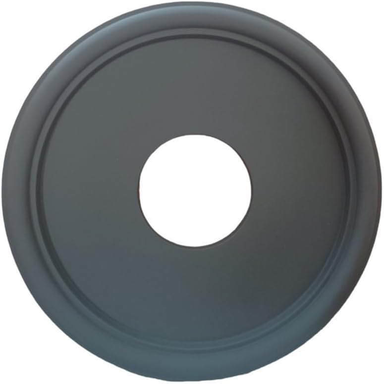 Elegant PU Ceiling Medallion for Light Fixtures, Perfect for Chandelier and Ceiling Fan Enhancements