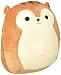 Kelly Toy 12" Squishmallow Sawyer Squirrel, Large, Multicolor