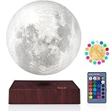 levitates still alle & nacht VGAzer mond lampe 3D Druck magnetschwebende mondlicht Lampen für Zuhause, Büro Decor, Kreative Geschenk-6 Zoll