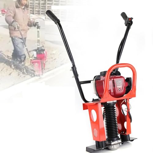 4 Stroke Gas Concrete Wet Screed, 1.2HP Power Screed Vibratory Screed, 5200RPM Power Screed Vibrating, Remove Air From Concrete, Wet Concrete Screed for Paving Landscapes Sidewalks Patios