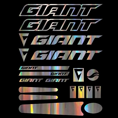 for GIANT set Bike stickers frame protector decals (Blue)