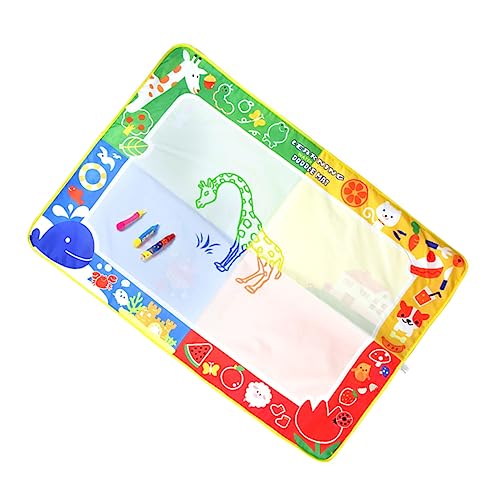 Yardwe Juguetes Educativos De Lona Con Grafiti Acuático Para Tapetes De Agua Tapete De Dibujo Para Pequeños Tapete De Grafiti Acuático Juguetes Educativos Para Tapete De Dibujo