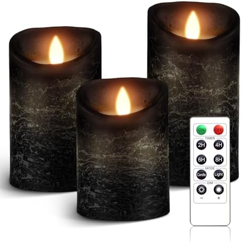 AnnSpa LED Flameless Candle Set with Remote Cover