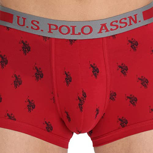 Image of U.S. Polo ASSN. Men's I112 Ultra Soft Cotton Rich Premium Trunks - Pack of 1