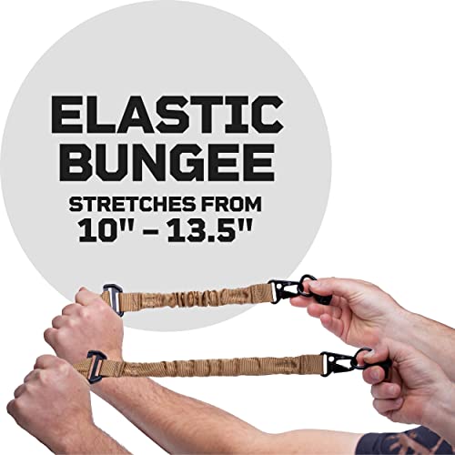 Tacticon 2-Point Rifle Sling | Combat Veteran Owned | Easy Adjustable 500D Nylon Gun Slings For Crossbows | Outdoors Shooting Hunting (2-Pack) #TOP4