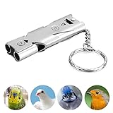 YOUTHINK Training Whistle for Bird, Copper Ultrasonic Whistle to Training Back to Birdhouse for...