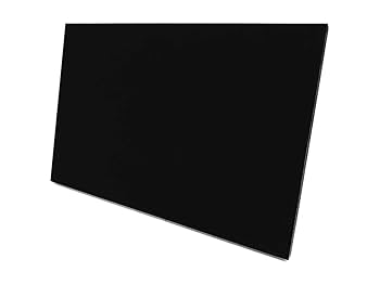 Amazon | 木製チョーク黒板 枠なし（黒・ブラック）60cm×90cm