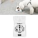 Sonew Induktionsdeckel Öffnung PET Smart Feeder mit Wiederaufladbarer Funktion für Kleine und Mittlere Hunde und Katzen, 350 Ml Automatische Infrarot -Sensing -Fütterungsschale