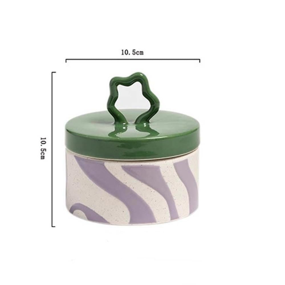 Burriera Barattolo portaoggetti in ceramica porta burro in for cucina