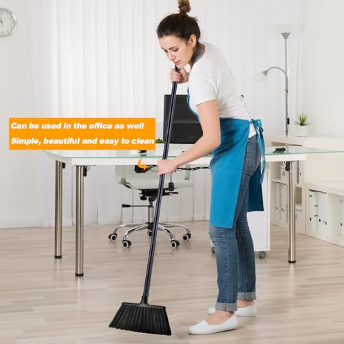 Xifando 137,2 cm Langer Haushaltsbesen mit Eisenstiel – Verstellbarer, robuster Besen für Innen- und Außenreinigung, geeignet für Häuser, Garagen, Küchen, Badezimmer, Einkaufszentren, Büros und Höfe – Bild 3