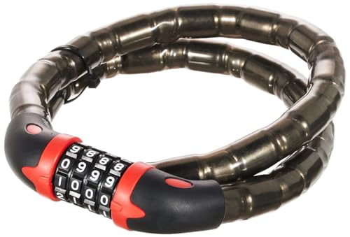 MASTER LOCK Cable Antivol Vélo [1 m Câble] [Combinaison] [Extérieur] 8226EURDPRO - Idéal pour Vélo, Vélo Electrique, Skateboard, Poussettes, Tondeuses et autres Equipements