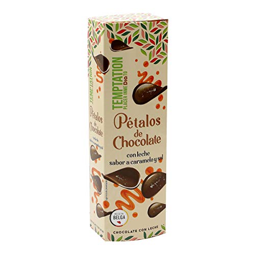 DIA TEMPTATION pétalos de chocolate con caramelo y sal caja 150 gr