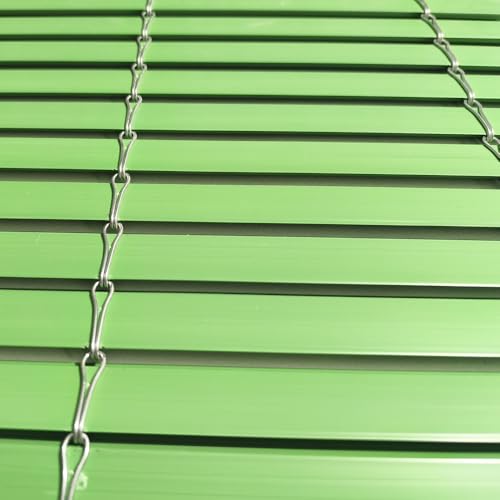Miniatura 7 de Persiana Alicantina Enrollable Para Ventanas Y Puertas Pvc Color Verde Varios Tamaños 110x190cm