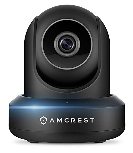 Amcrest UltraHD 2K (3MP/2304TVL) WiFi Video Security IP Camera with Pan/Tilt, Dual Band 5ghz/2.4ghz, Two-Way Audio, 3-Megapixel @ 20FPS, Wide 90° Viewing Angle and Night Vision IP3M-941B (Black)