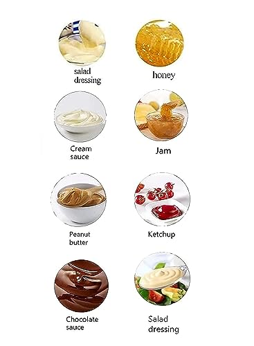 Image of Condiment, Vinegar, Ketchup, Squeeze Bottles | Plastic Creative Condiment Bottle | Squeeze Jam Bottle Food Grade Leak Proof Kitchen, Picnic, Restoring Tool Dispenser (1Set)