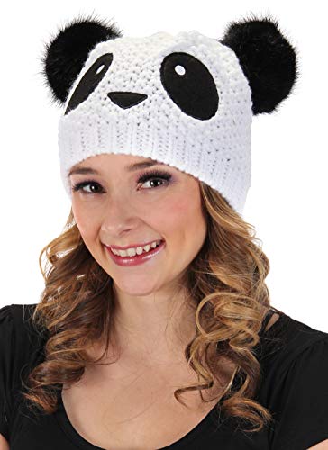 elope Panda Knit Beanie Standard3