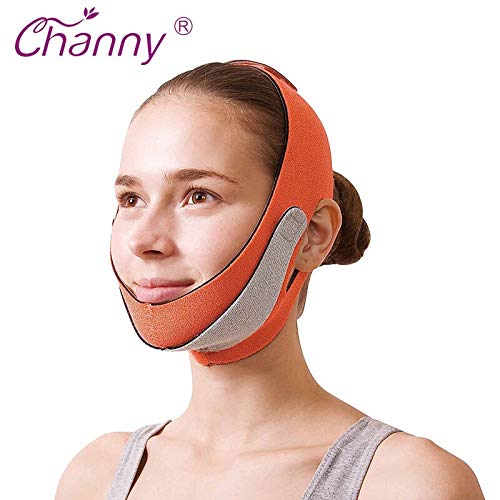 Channy Face Lift Tools Thin Face Mask Slimming Facial Thin Masseter Double Chin Skin Thin Face Bandage Belt Women Face Care :, Orange