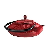 ⛩ USOS: La tetera "ASIA" con tapa extraíble y colador de té es imprescindible para todos los amantes del té. Es ideal para preparar 2-3 tazas de té y es adecuado para todo tipo de cocina. Su llamativo diseño asiático lo convierte en el centro de atención de cualquier mesa.