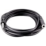 Seismic Audio - SA-HPE6-6 Foot Headphone Extension Cable - 1/4 Inch TRS Male to 1/4 Inch TRS Female Audio Extender Patch Cable