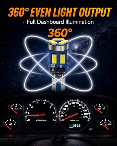 Kit de luces LED para tablero Jeep Grand Cherokee 1999-2004 miniatura 3