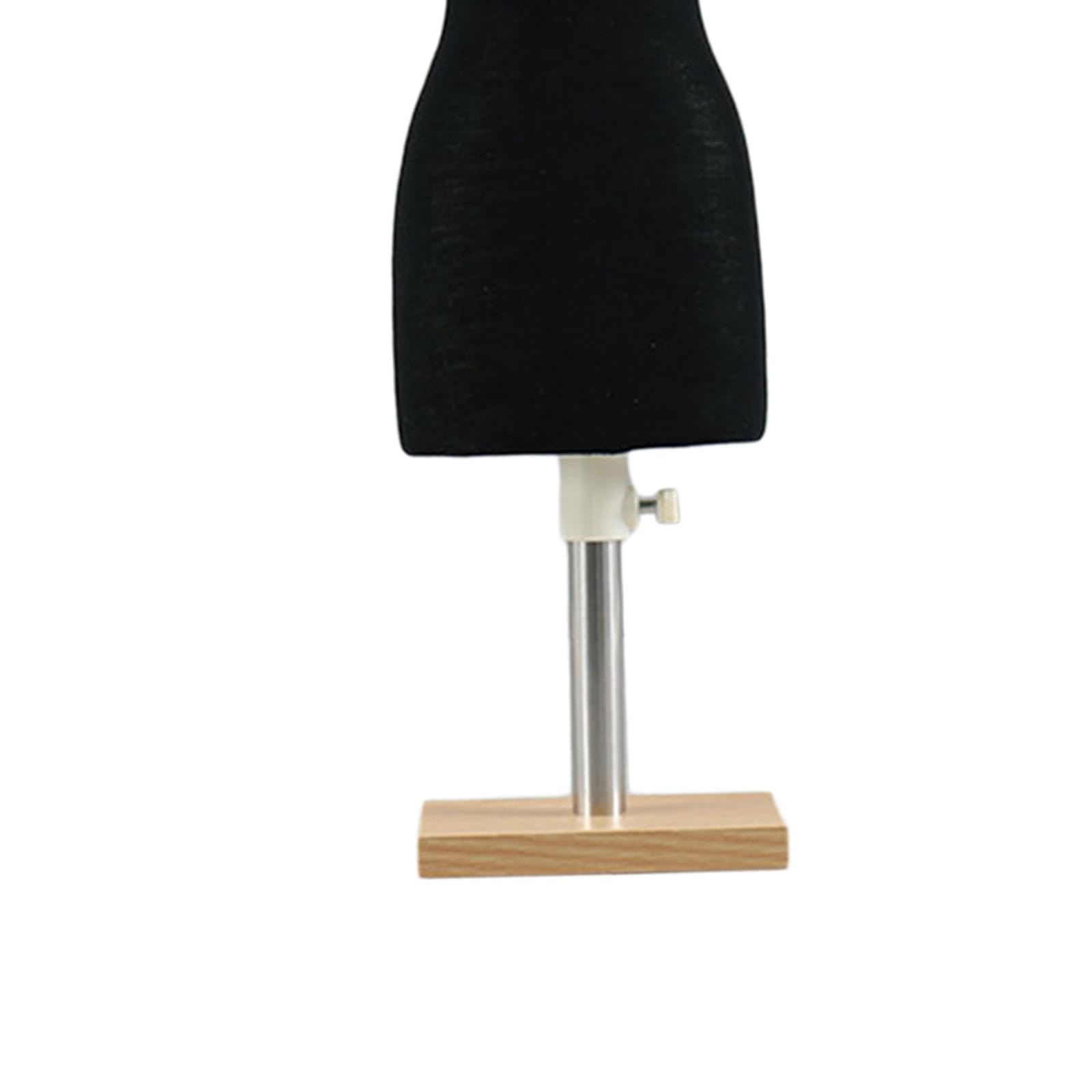 Vestidos para Muñecas, Maniquíes, Ropa para Muñecas, Accesorios para Fotos, Maniquí de Costura en Miniatura para Jardín de Hadas, Piezas para Muñecas, Base Cuadrada de 46 cm.