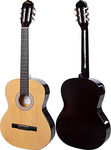 Guitare classique 4/4 39″ M-tunes MTC964 - Les Beatles, Paul McCartney, John Lennon, RIngo Starr, George Harrison Guitare classique 4/4 39" M-tunes MTC964