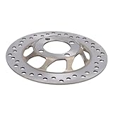 Jectse Disco del Freno Anteriore Motociclistico 220 Mm di Diametro 3,5 Mm Spessore 8CR13 Sostituzione in Acciaio per Modenas Karisma 125 - Rotore del Freno Ad Alte Prestazioni per Motociclisti