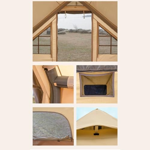 Carpa Inflable Grande para Camping para 2-4 Personas miniatura 7