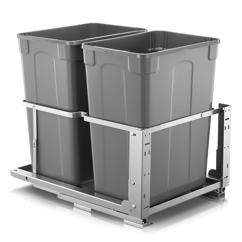 Canecas de basura extraíbles FOHERE 35 QT x2 para cocina