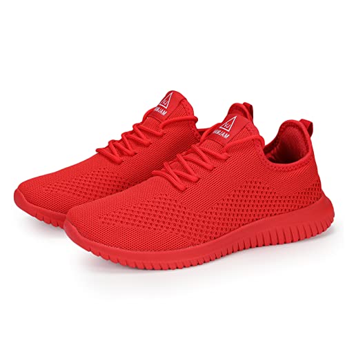 Image of YDB Men's Running Shoes Ultra Lightweight Breathable Walking Shoes Non Slip Athletic Fashion Sneakers Mesh Workout Casual Sports Shoes