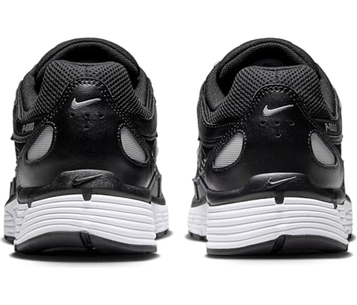 Nike P-6000 Men's Shoes (CD6404-026, Black/White/Metallic Silver/Black)3