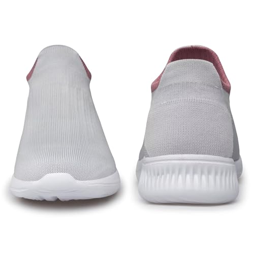 Image of vibdiv Pull-on Shoes Women Sock Sneakers Casual Lightweight Walking Jogging Yoga Indoor Outdoor Travel