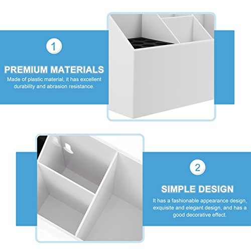 Support en plastique peignes ciseaux à cheveux stable et multi-compartiments - 8