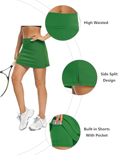 Image of LouKeith Tennis Skirts for Women Golf Athletic Activewear Skorts Mini Summer Workout Running Shorts with Pockets