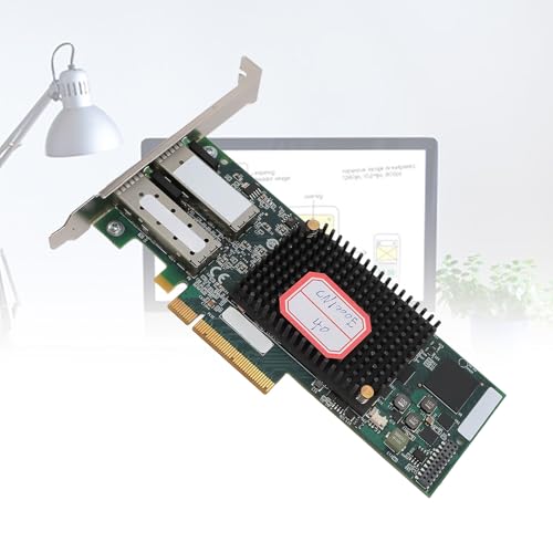 Tarjeta de Red PCIE con Puerto SFP 10GbE, Adaptador de Red PCIe x8 con Mecanismos de Detección de Fallos y Autorrecuperación miniatura 7