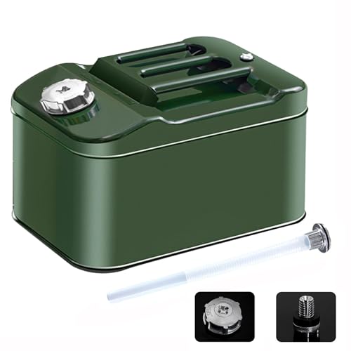 Cantimplora metálica Lebreary xb-223 de 10 litros con pico flexible para jardín, viaje y camping