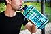 H2OCOACH Half Gallon Sports Water Bottle with Time Marker | Motivational 2.5 Liter, Reusable BPA Free Jug (84 oz)
