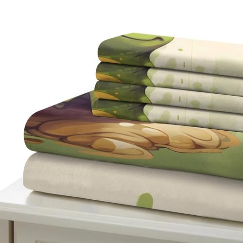 Housse de couette 3D chien mignon parure de lit double hypoallergique - 7