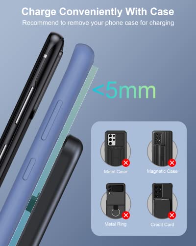 Zubarr Q10B Wireless Charger For Samsung Charging Station & Android Multiple Devices 3 In 1 Fast Charger Stand thumb #4