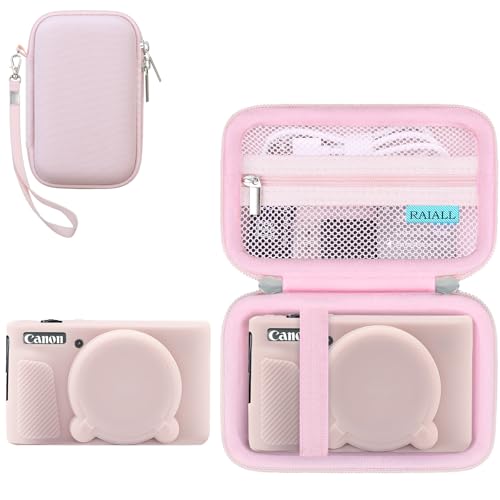 Funda rígida y cubierta silicona para Canon PowerShot SX740 miniatura 1