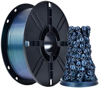 PLA Plus (PLA+) filament 3D 1,75 mm, filament PLA Plus, dokładność wymiarowa +/- 0,02 mm, szpula 1 kg, filament do drukarki 3D, biały