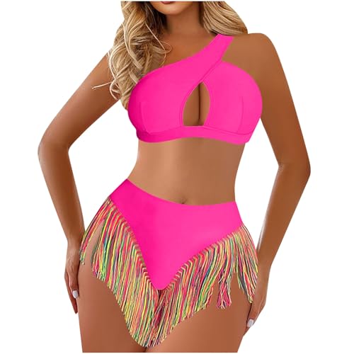 Hawaiian Seamless Tropical Wireless Plain Beach Swimwear for Women Swimwear Bikinis Tankini Women 2025 Y2K
