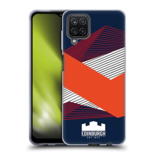 Funda Edinburgh Rugby para Samsung Galaxy A12 carcasa gel suave