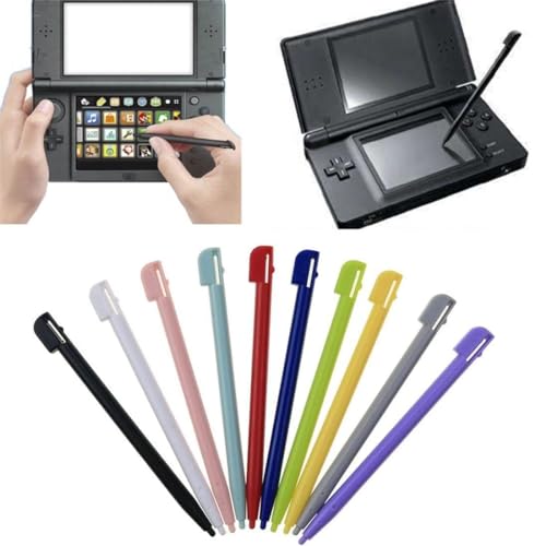 ZKGYUS 10 Piezas Lápiz táctil para Nintendo NDS Lite DSL NDSL NDSL（10 Colores）